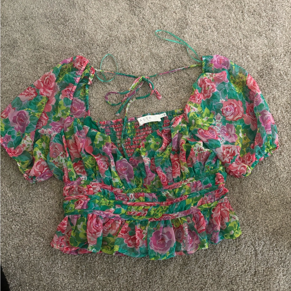 multi color blouse